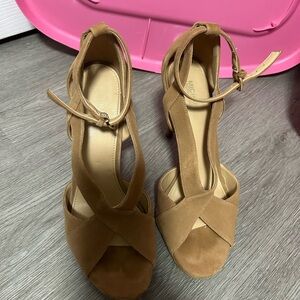 Michael Kors Tan Strappy Heels